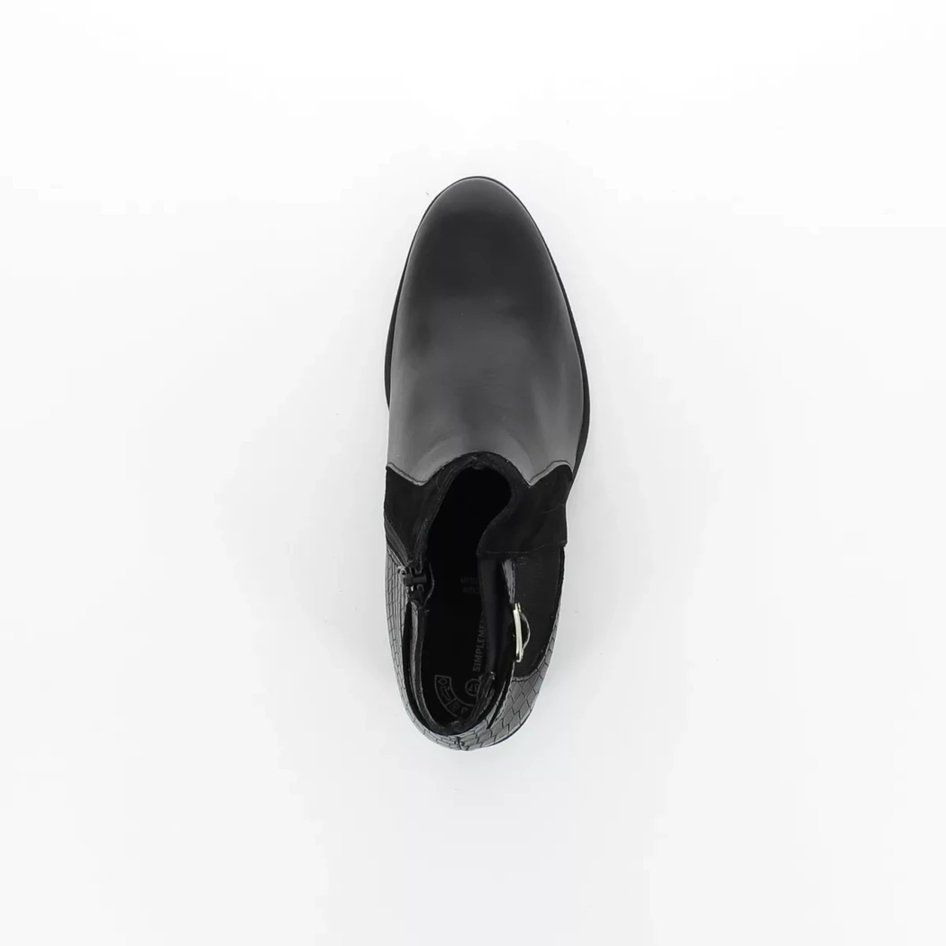 Image (6) de la chaussures Simplement B - Boots Noir en Cuir Image (6) de la chaussures Simplement B - Boots Noir en Cuir