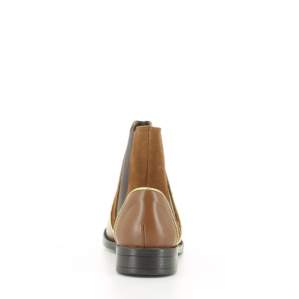 Image (3) de la chaussures Les Fees de Bengale - Boots Cuir naturel / Cognac en Cuir