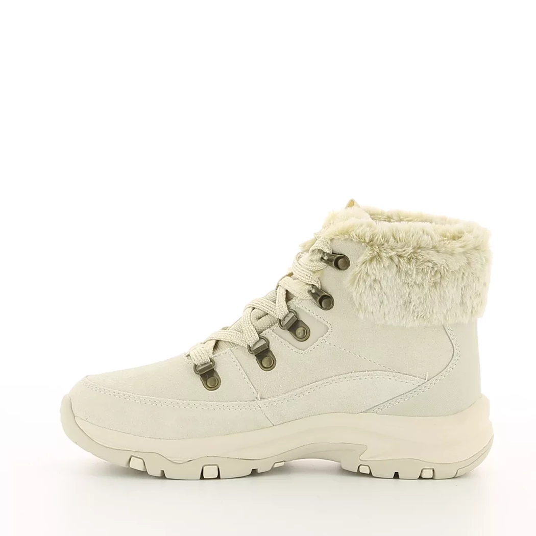 Image (4) de la chaussures Skechers - Bottines Beige en Cuir nubuck