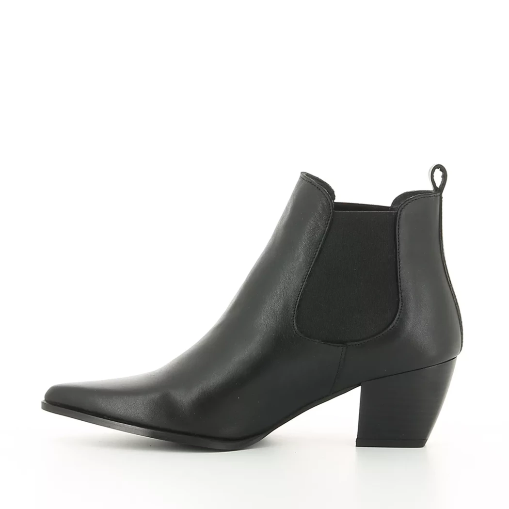 Image (4) de la chaussures Nuit Platine - Boots Noir en Cuir Image (4) de la chaussures Nuit Platine - Boots Noir en Cuir