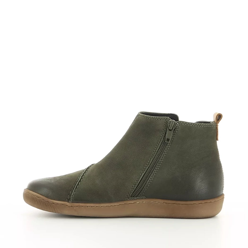 Image (4) de la chaussures Diabolo Studio - Boots Vert en Cuir