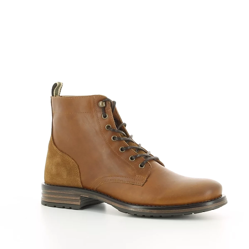 Image (1) de la chaussures Midtown District - Bottines Cuir naturel / Cognac en 
