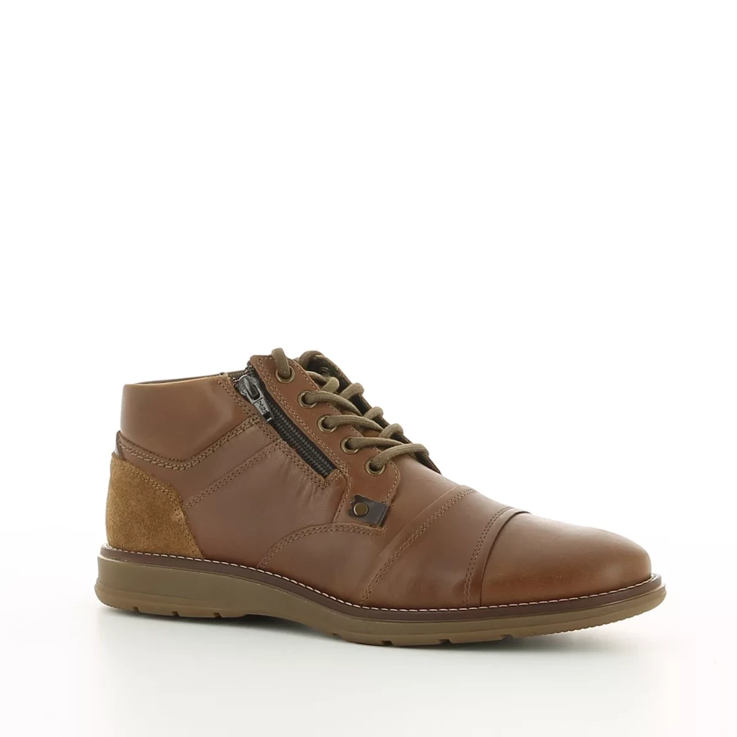 Image (1) de la chaussures Midtown District - Bottines Cuir naturel / Cognac en Cuir
