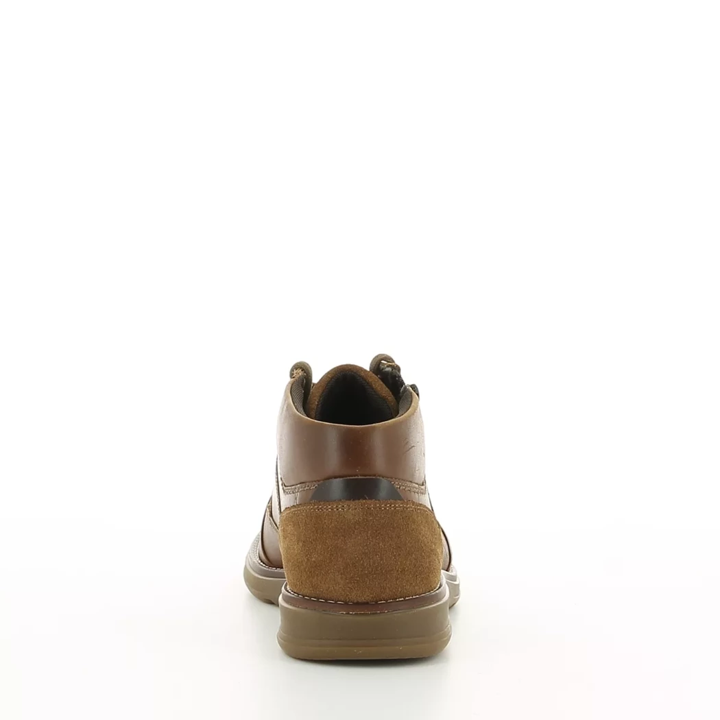 Image (3) de la chaussures Midtown District - Bottines Cuir naturel / Cognac en Cuir