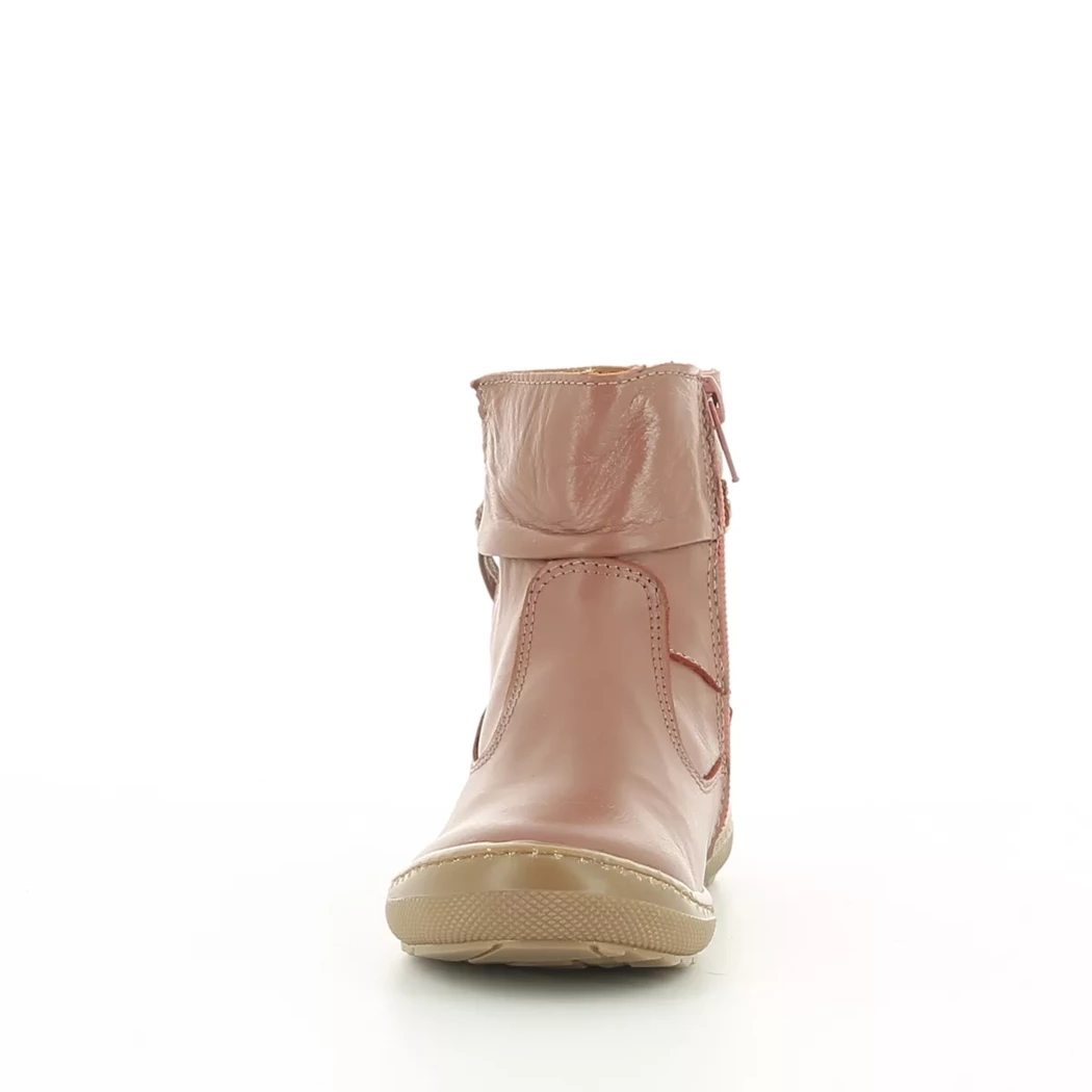 Image (5) de la chaussures Les Fees de Bengale - Boots Rose en Cuir