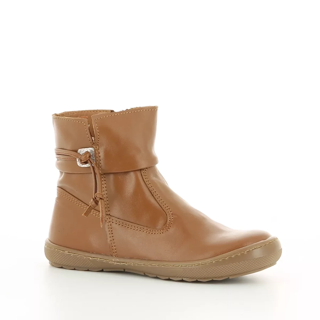Image (1) de la chaussures Les Fees de Bengale - Boots Cuir naturel / Cognac en Cuir