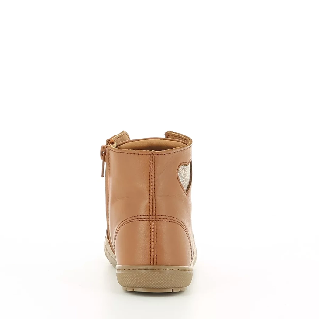 Image (3) de la chaussures Diabolo Studio - Bottines Cuir naturel / Cognac en Cuir