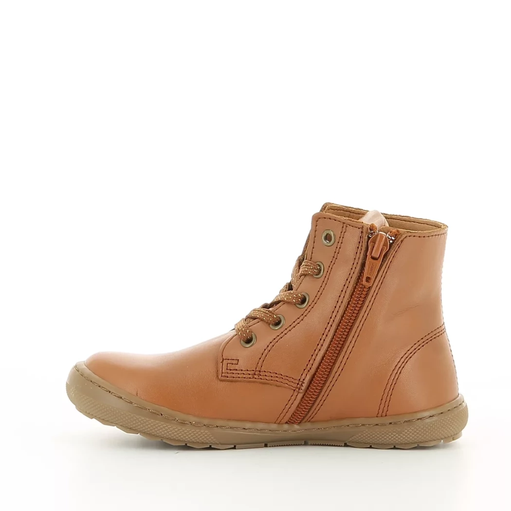 Image (4) de la chaussures Diabolo Studio - Bottines Cuir naturel / Cognac en Cuir