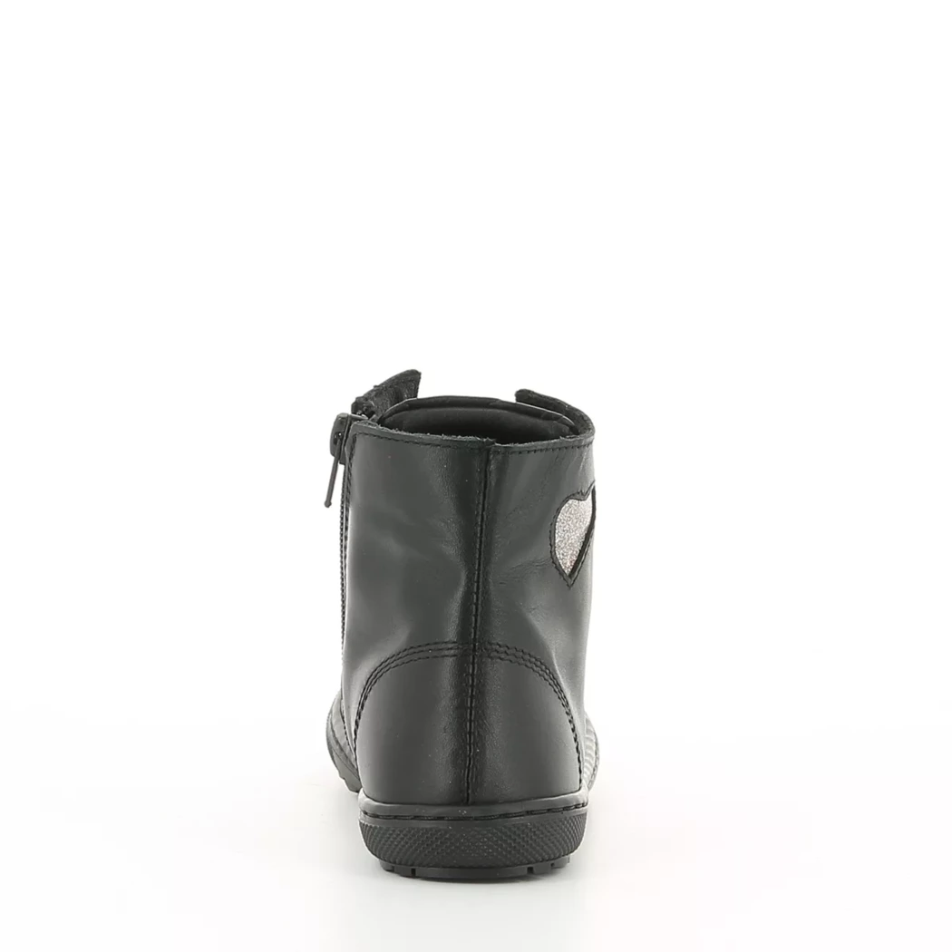 Image (3) de la chaussures Diabolo Studio - Bottines Noir en Cuir