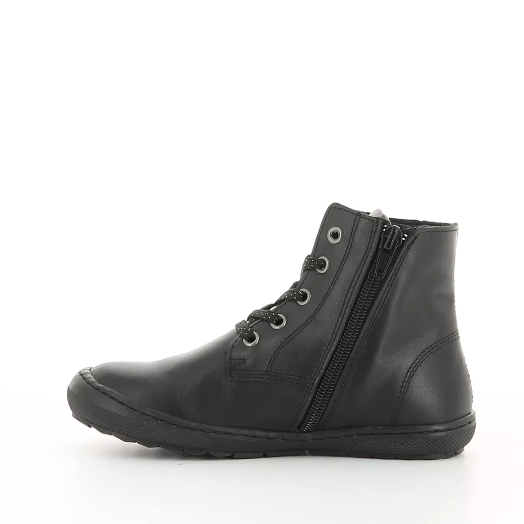 Image (4) de la chaussures Diabolo Studio - Bottines Noir en Cuir