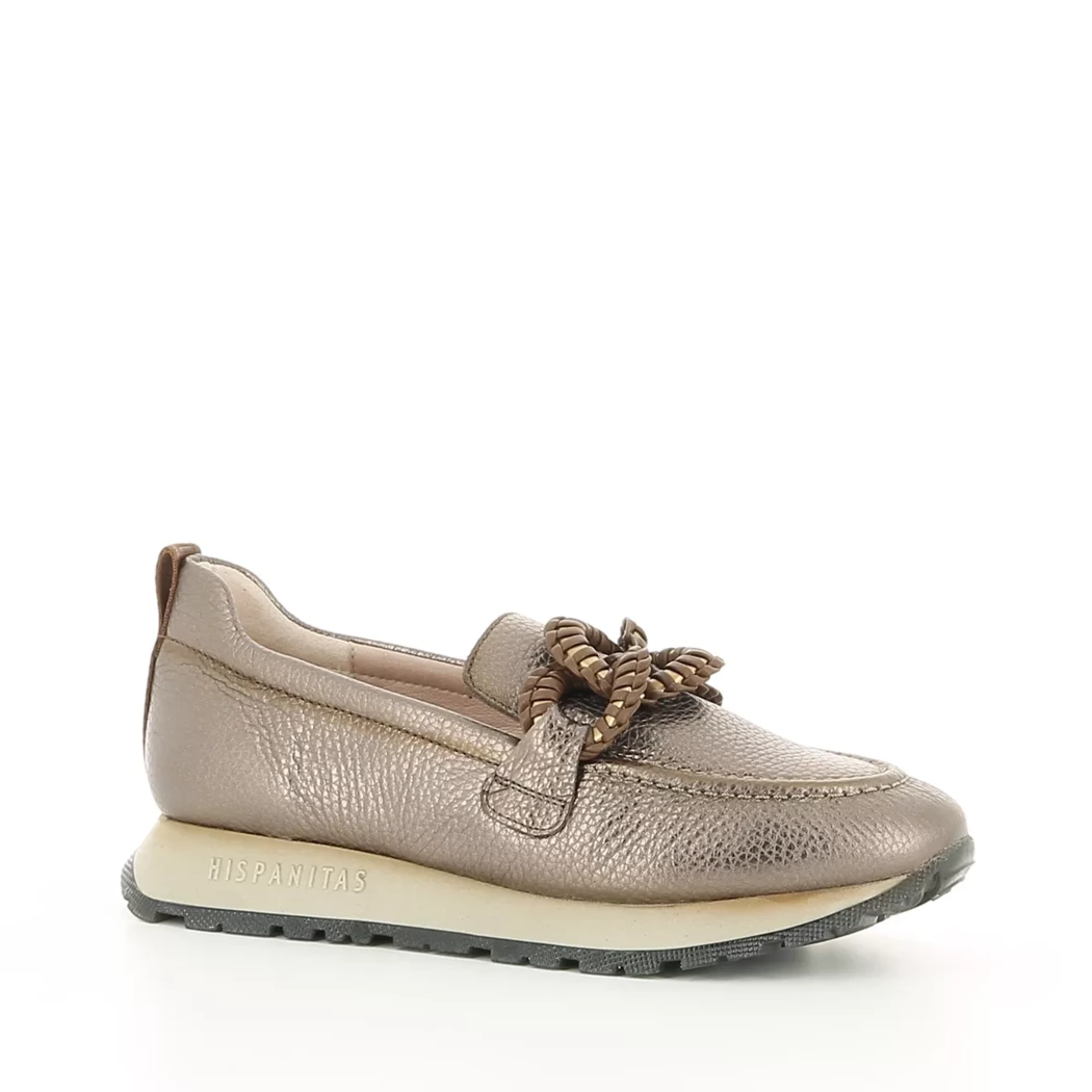 Image (1) de la chaussures Hispanitas - Mocassins Taupe en Cuir Image (1) de la chaussures Hispanitas - Mocassins Taupe en Cuir