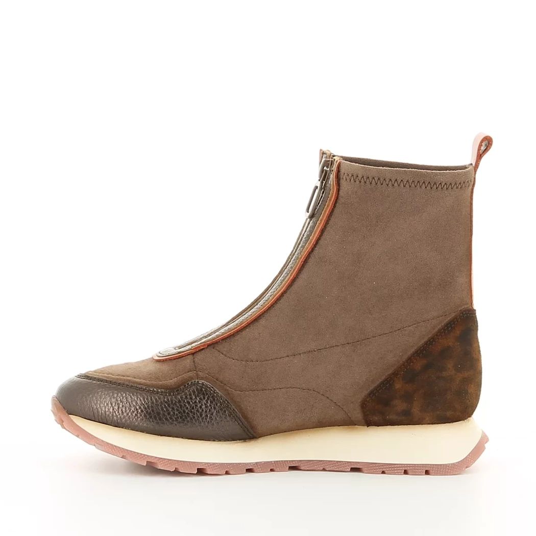 Image (4) de la chaussures Hispanitas - Boots Marron en Cuir