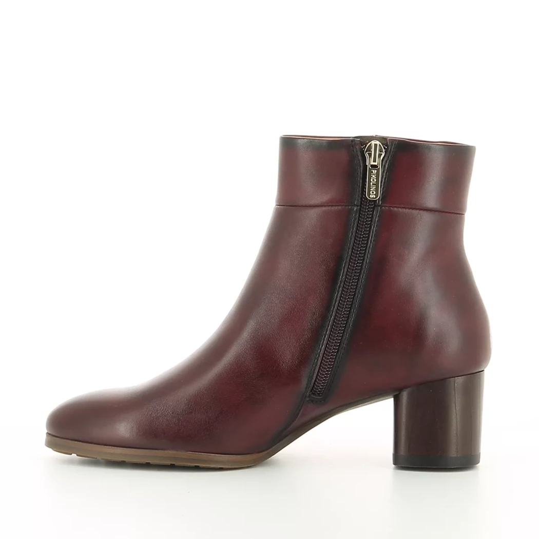 Image (4) de la chaussures Pikolinos - Boots Bordeaux en Cuir
