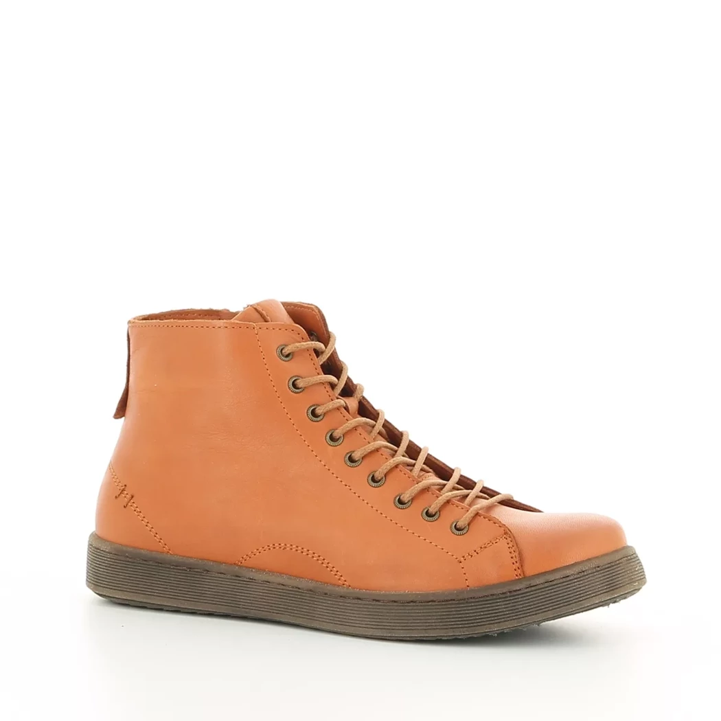 Image (1) de la chaussures Andrea Conti - Bottines Orange en Cuir Image (1) de la chaussures Andrea Conti - Bottines Orange en Cuir