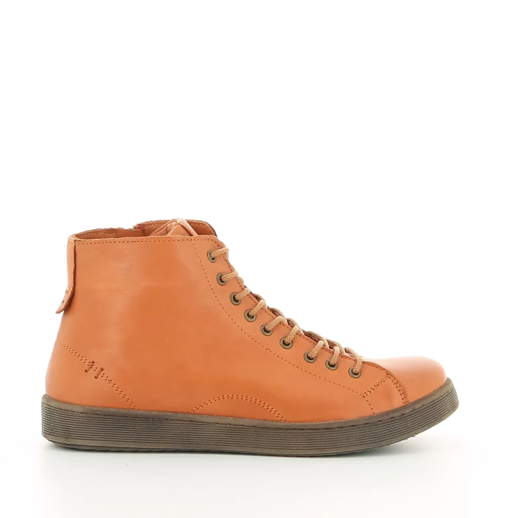 Image (2) de la chaussures Andrea Conti - Bottines Orange en Cuir Image (2) de la chaussures Andrea Conti - Bottines Orange en Cuir