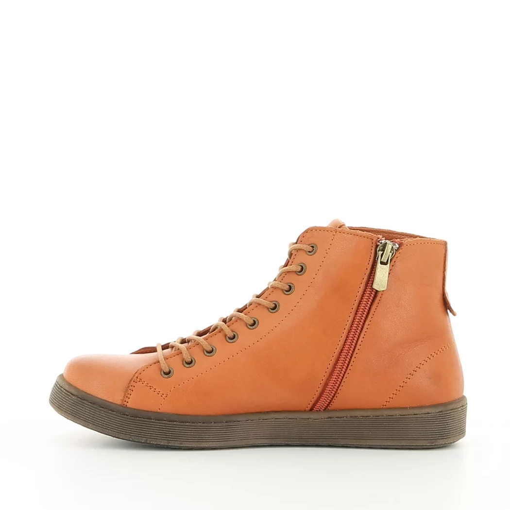 Image (4) de la chaussures Andrea Conti - Bottines Orange en Cuir Image (4) de la chaussures Andrea Conti - Bottines Orange en Cuir