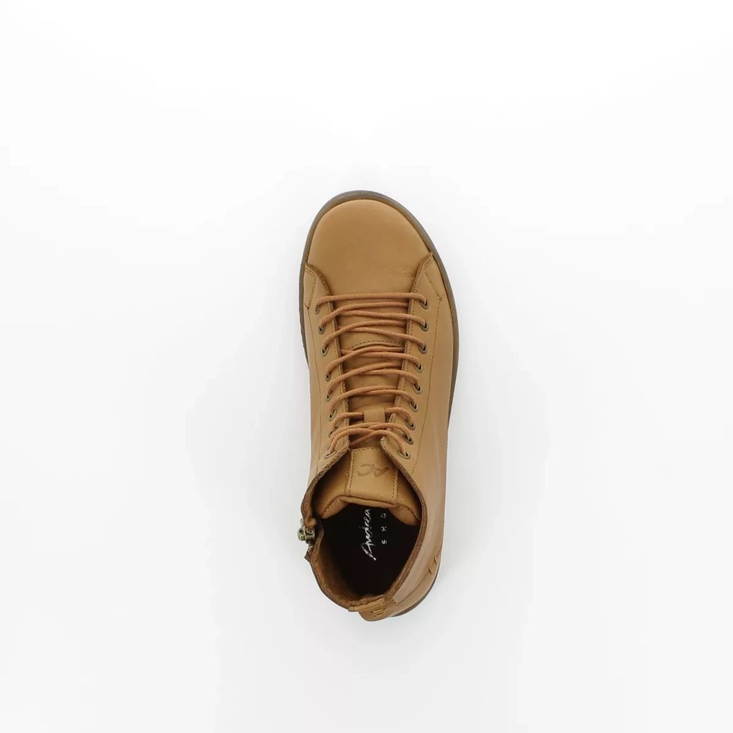 Image (6) de la chaussures Andrea Conti - Bottines Cuir naturel / Cognac en Cuir
