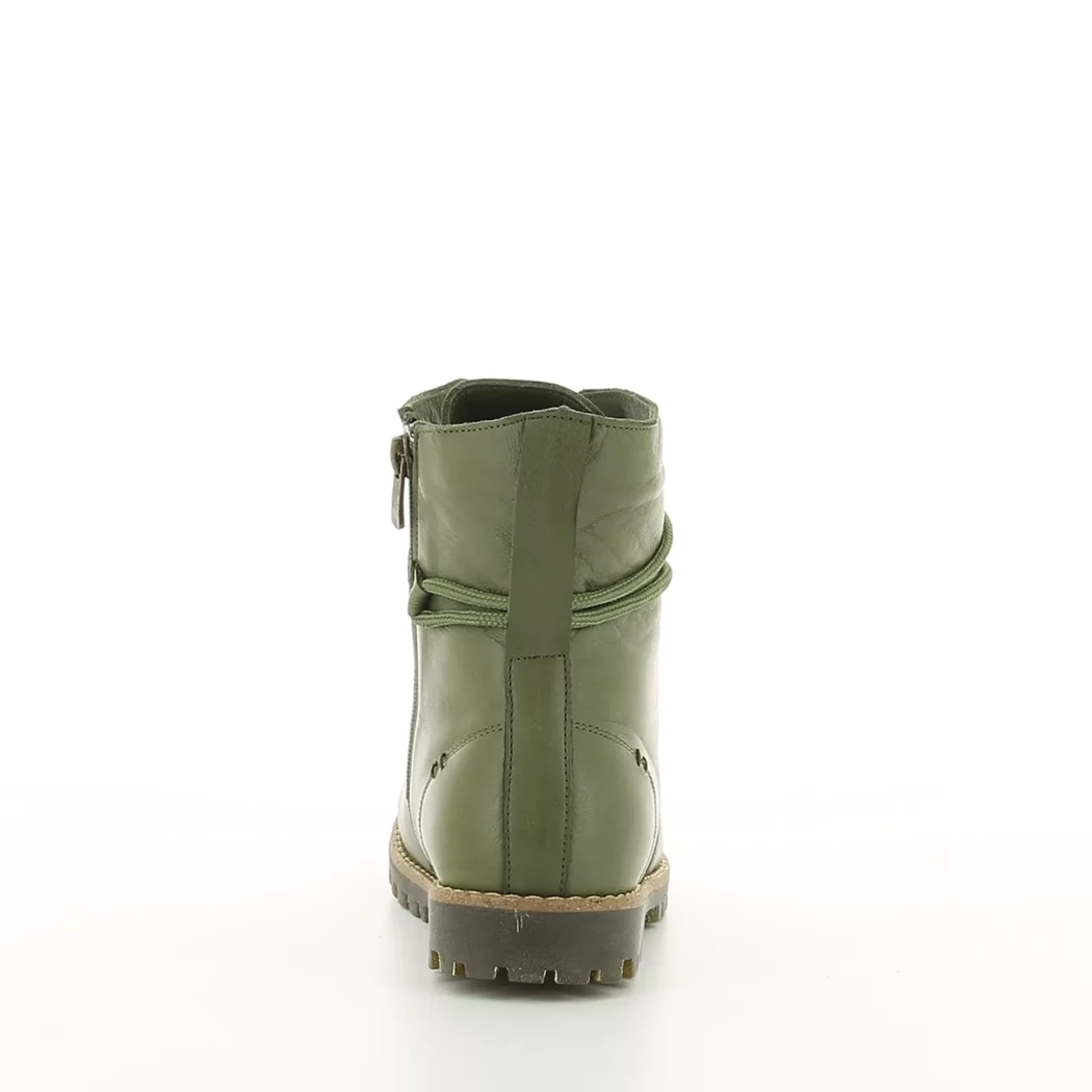 Image (3) de la chaussures Andrea Conti - Bottines Vert en Cuir