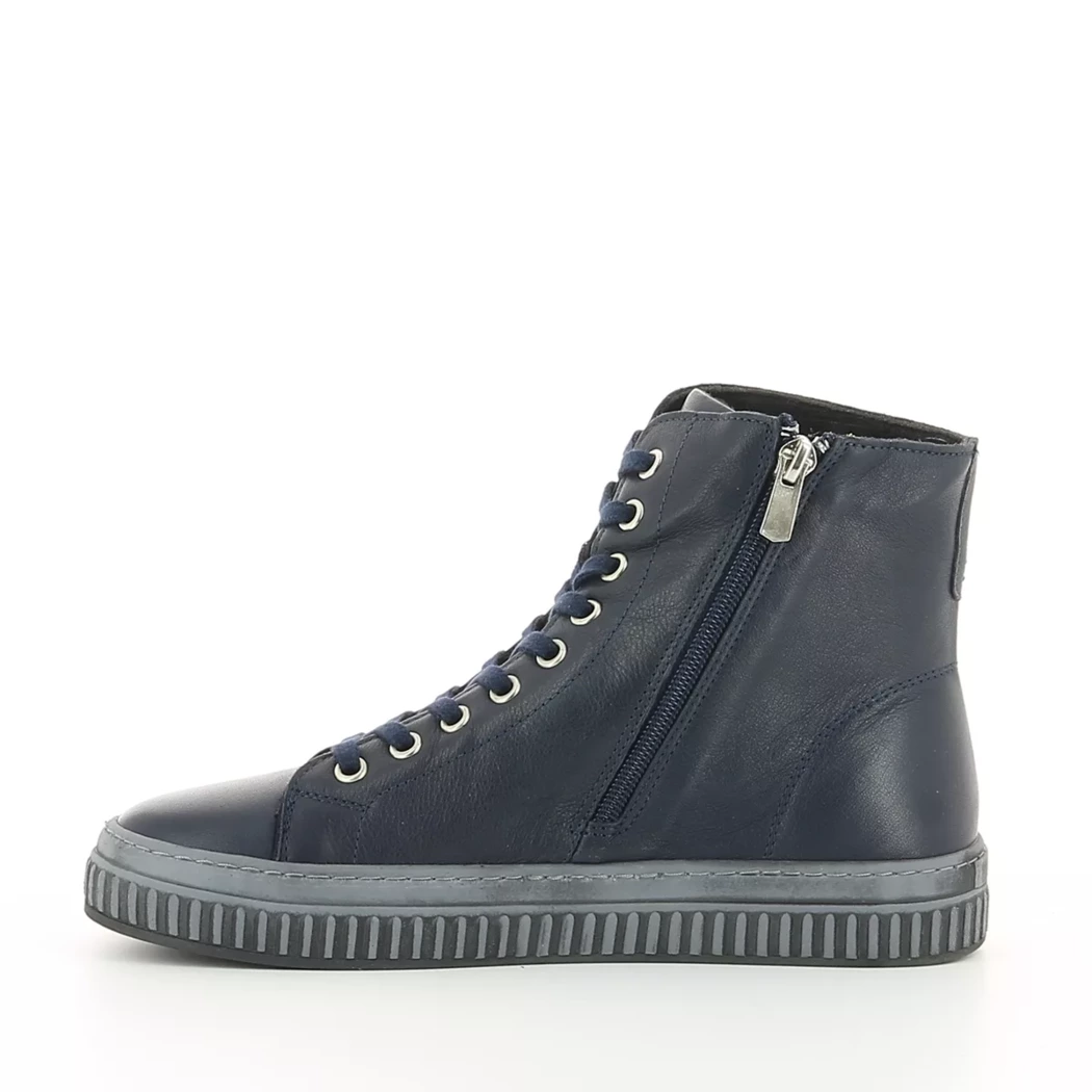 Image (4) de la chaussures Andrea Conti - Bottines Bleu en Cuir
