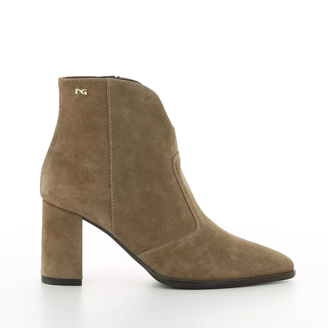 Image (2) de la chaussures Nero Giardini - Boots Taupe en Cuir nubuck Image (2) de la chaussures Nero Giardini - Boots Taupe en Cuir nubuck
