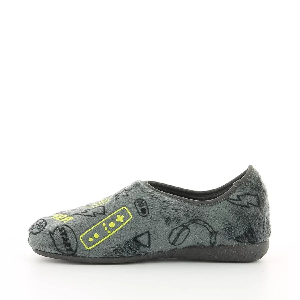 Image (4) de la chaussures Vul ladi - Pantoufles et Chaussons Gris en Textile Image (4) de la chaussures Vul ladi - Pantoufles et Chaussons Gris en Textile