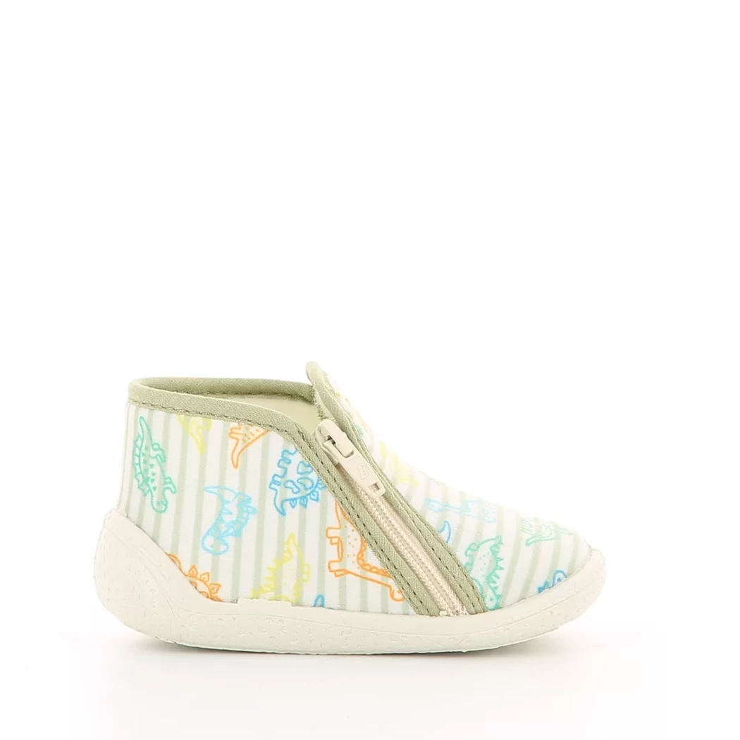 Image (2) de la chaussures Bossi - Pantoufles et Chaussons Beige en Textile