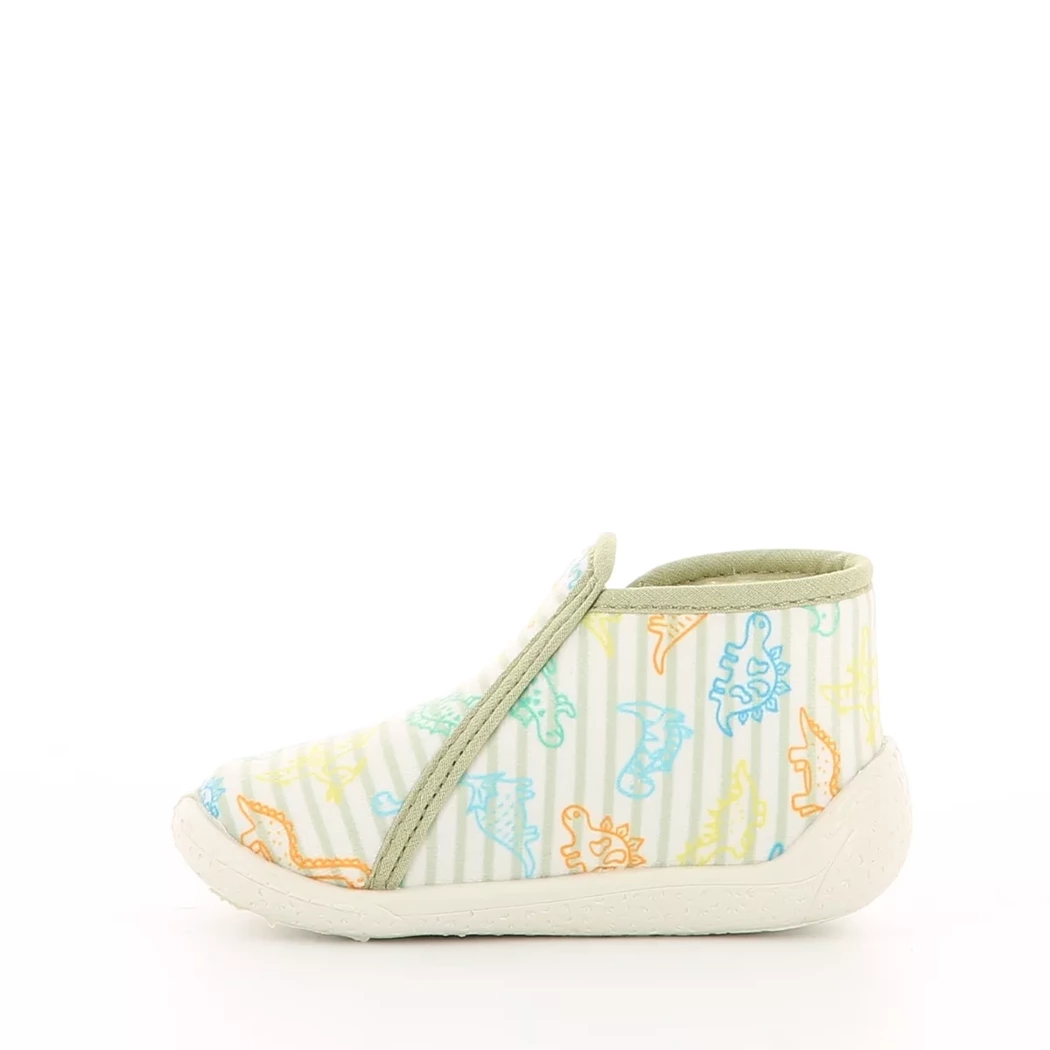 Image (4) de la chaussures Bossi - Pantoufles et Chaussons Beige en Textile