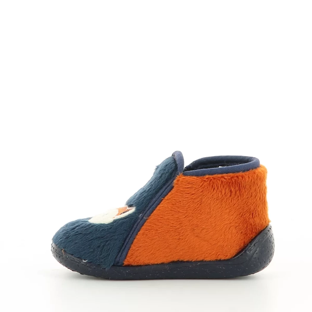 Image (4) de la chaussures Bossi - Pantoufles et Chaussons Bleu en Textile
