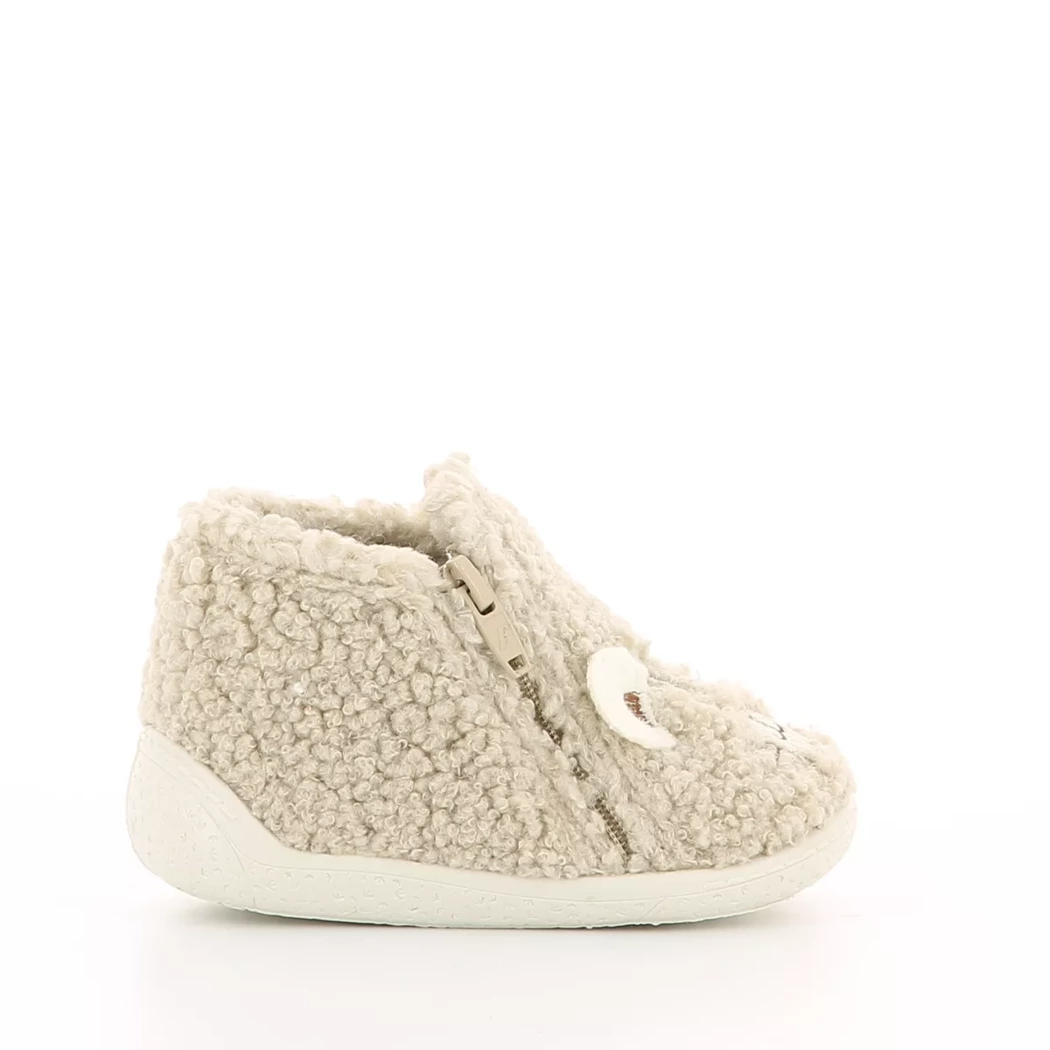 Image (2) de la chaussures Bossi - Pantoufles et Chaussons Taupe en Textile