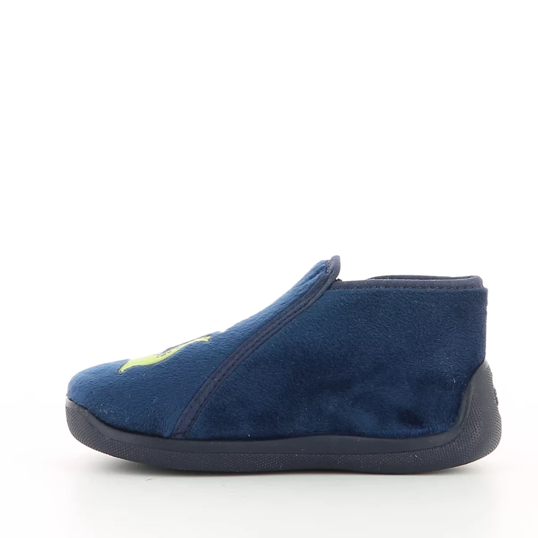 Image (4) de la chaussures Bossi - Pantoufles et Chaussons Bleu en Textile