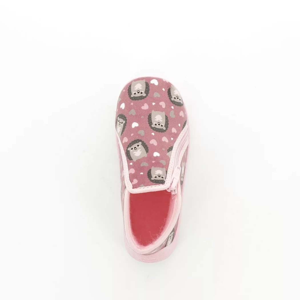 Image (6) de la chaussures Bossi - Pantoufles et Chaussons Rose en Textile