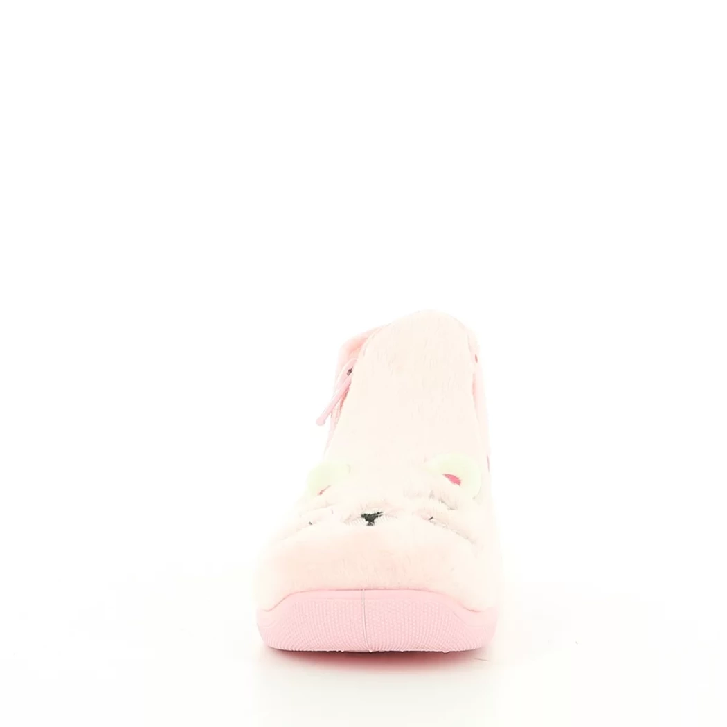 Image (5) de la chaussures Bossi - Pantoufles et Chaussons Rose en Textile