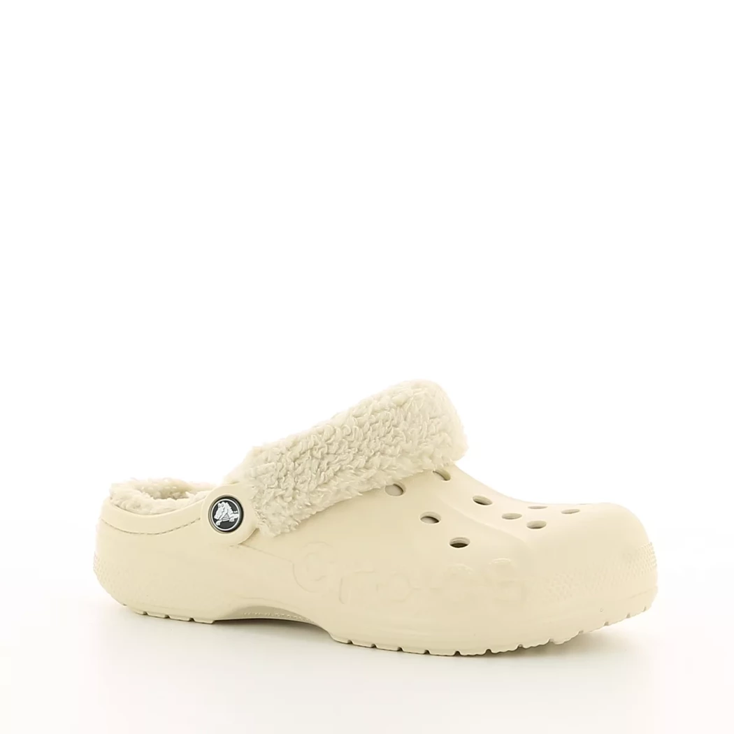 Image (1) de la chaussures Crocs - Mules et Sabots Beige en Caoutchouc