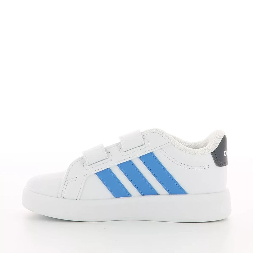 Image (4) de la chaussures Adidas - Baskets Blanc en Cuir synthétique