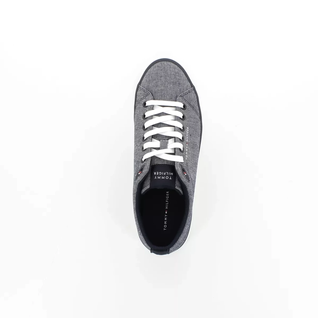 Image (6) de la chaussures Tommy Hilfiger - Baskets Bleu en Textile