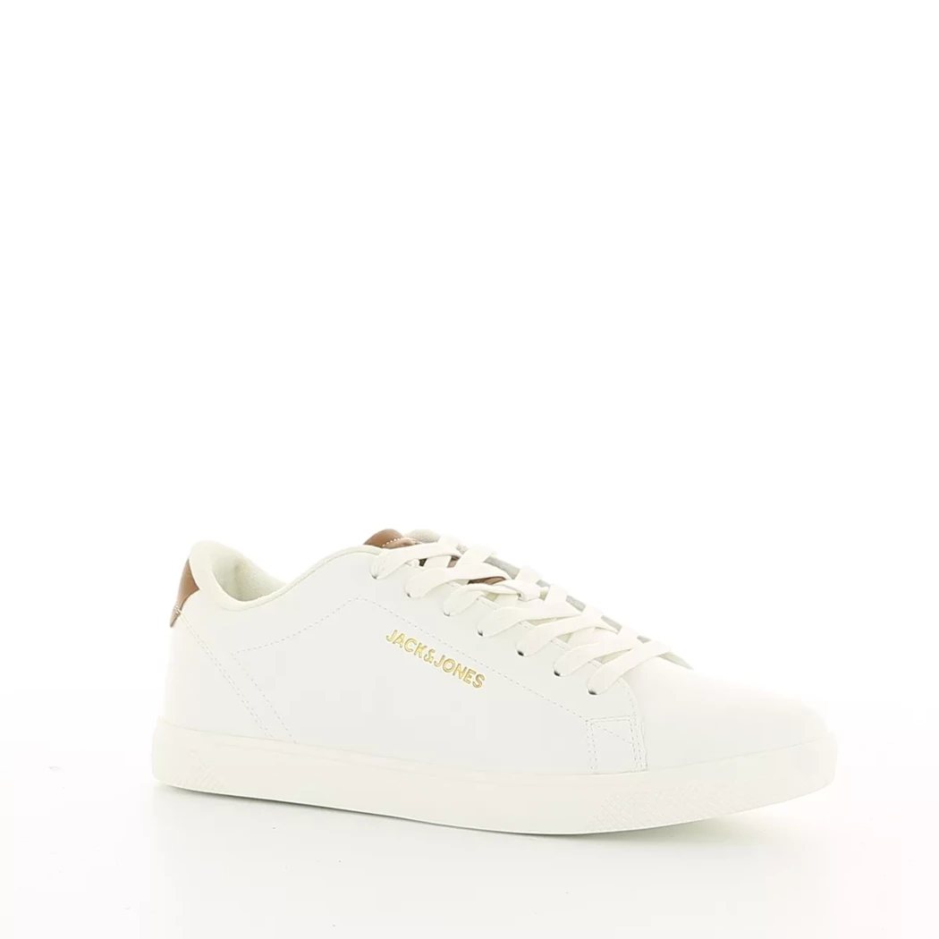 Image (1) de la chaussures Jack & Jones - Baskets Blanc en Cuir synthétique