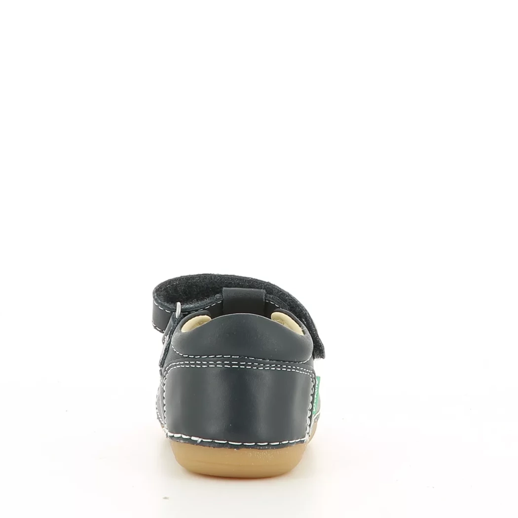 Image (3) de la chaussures Kickers - Bottines ouvertes Bleu en Cuir