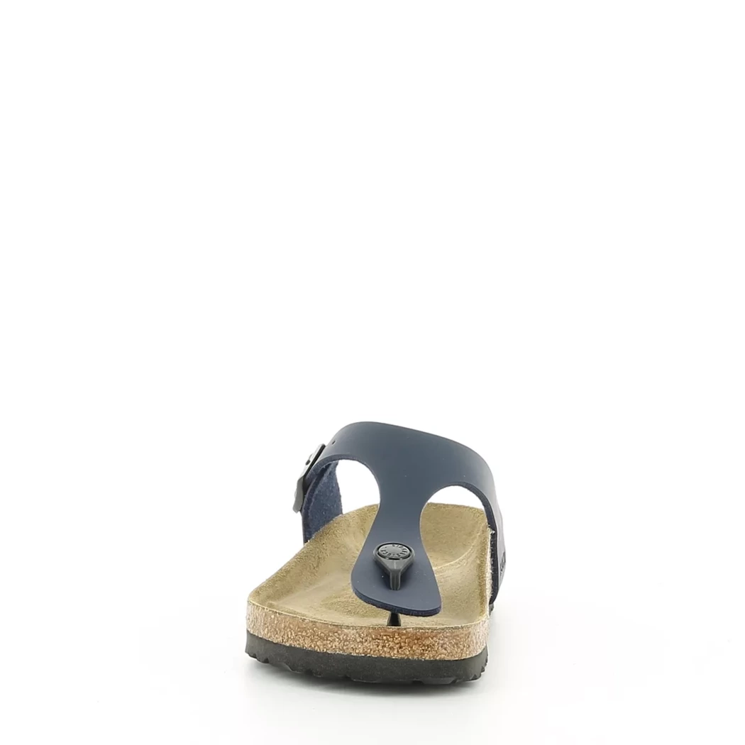 Image (5) de la chaussures Birkenstock - Mules et Sabots Bleu en Cuir synthétique
