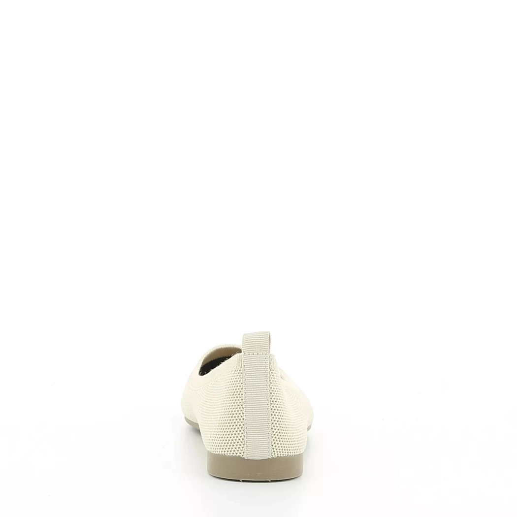 Image (3) de la chaussures Hee - Ballerines Beige en Textile