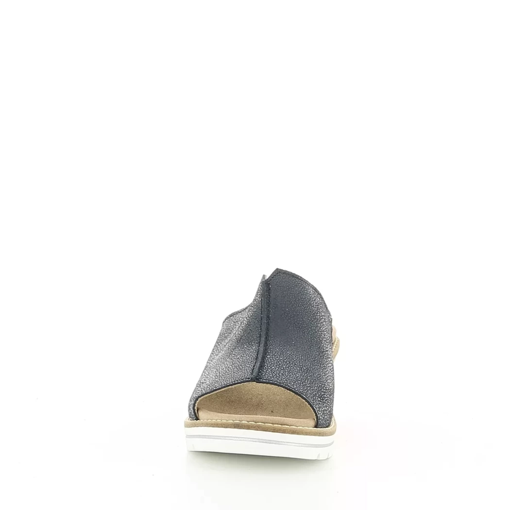 Image (5) de la chaussures Sens - Mules et Sabots Bleu en Cuir nubuck