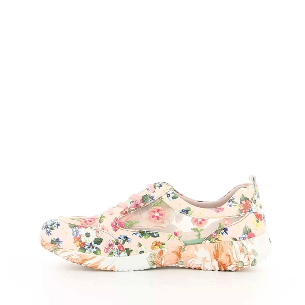 Image (4) de la chaussures Laura Vita - Baskets Rose en Cuir