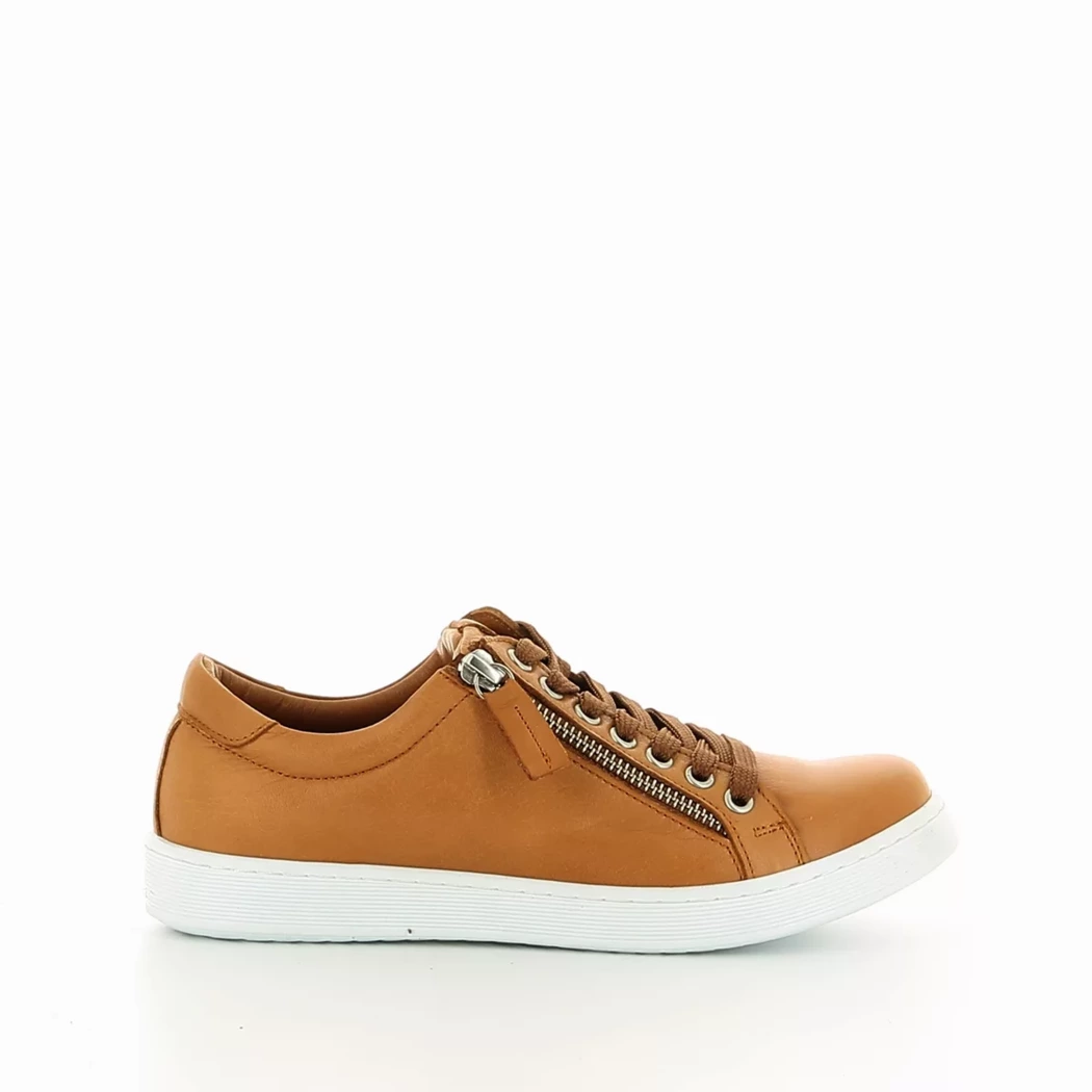 Image (2) de la chaussures Andrea Conti - Baskets Cuir naturel / Cognac en Cuir