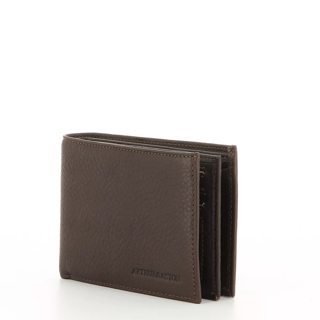Image (3) de la chaussures Arthur et Aston - Portefeuilles et Pochettes Marron en Cuir