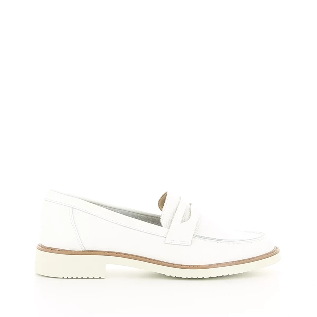 Image (2) de la chaussures Women Office - Mocassins Blanc en Cuir