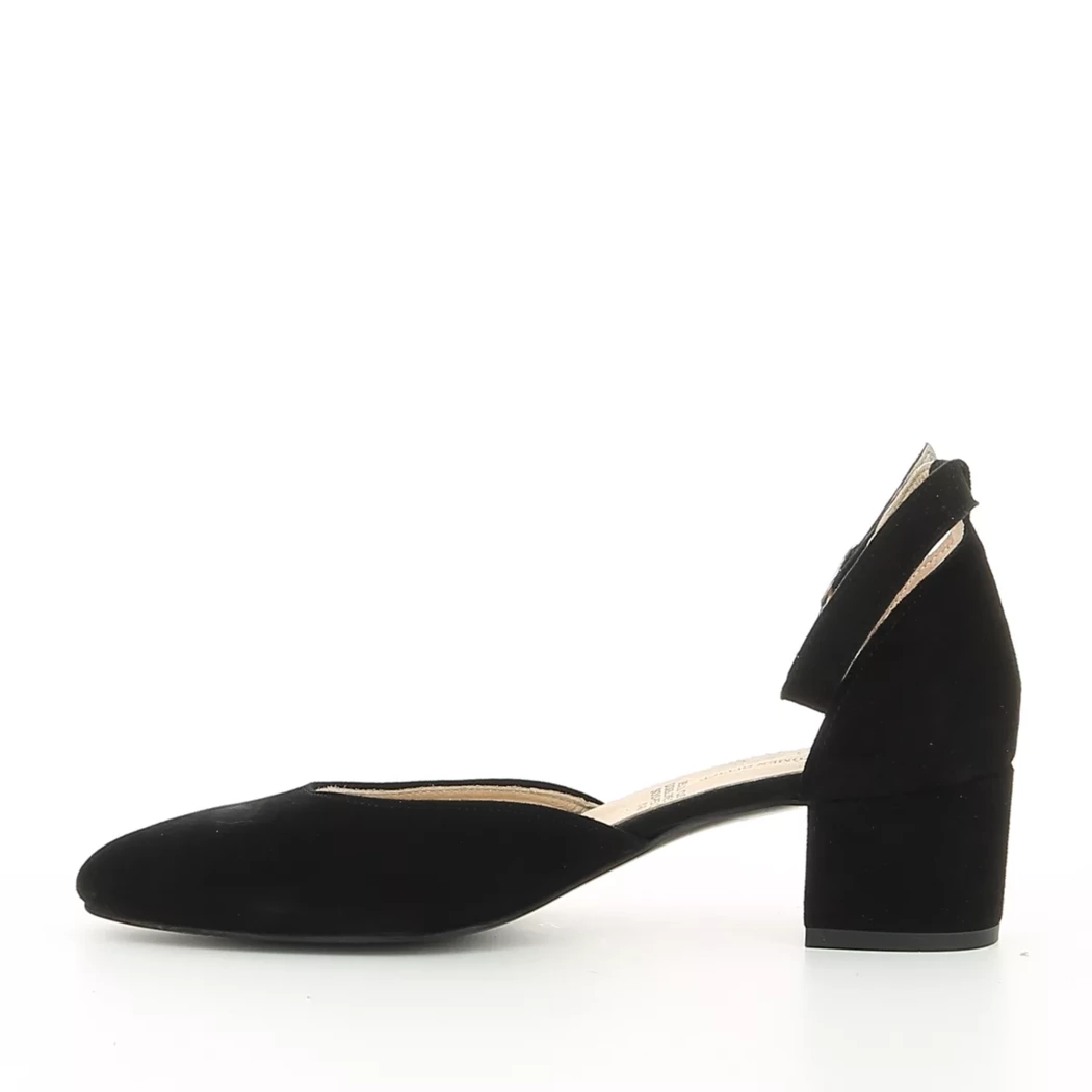 Image (4) de la chaussures Women Office - Escarpins Noir en Cuir nubuck