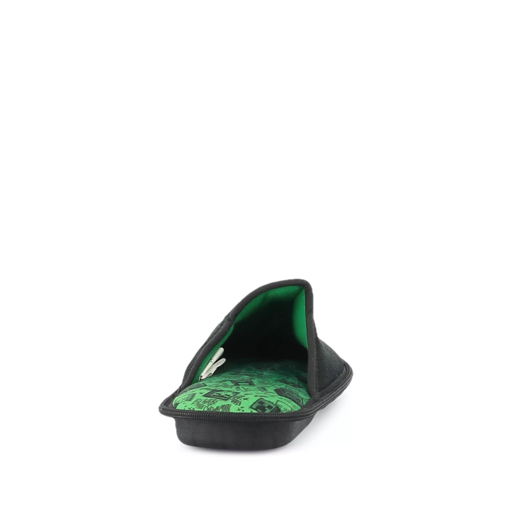 Image (3) de la chaussures Minecraft - Pantoufles et Chaussons Noir en Textile