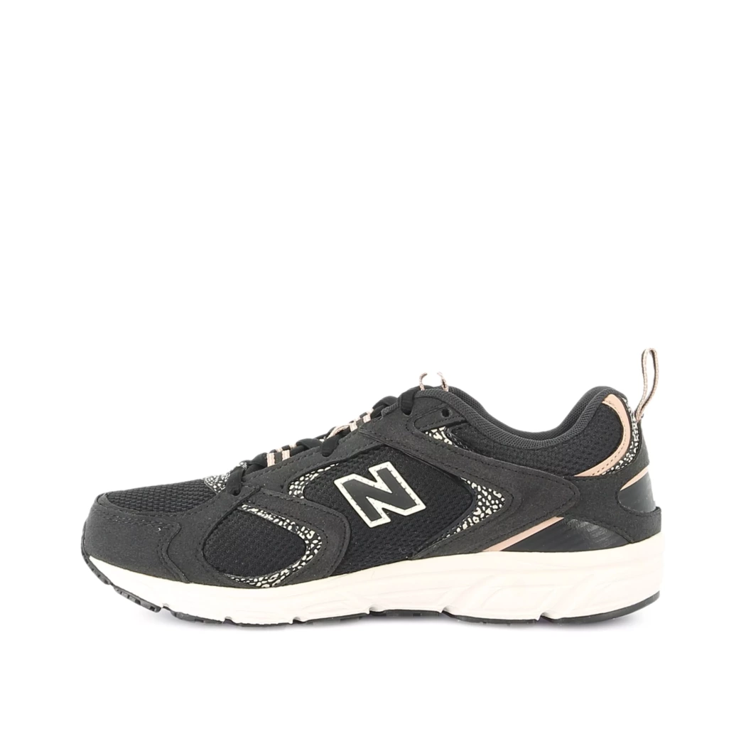 Image (4) de la chaussures New Balance - Baskets Noir en Cuir nubuck