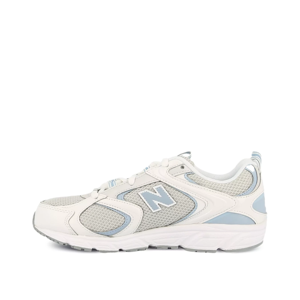 Image (4) de la chaussures New Balance - Baskets Blanc en Cuir synthétique