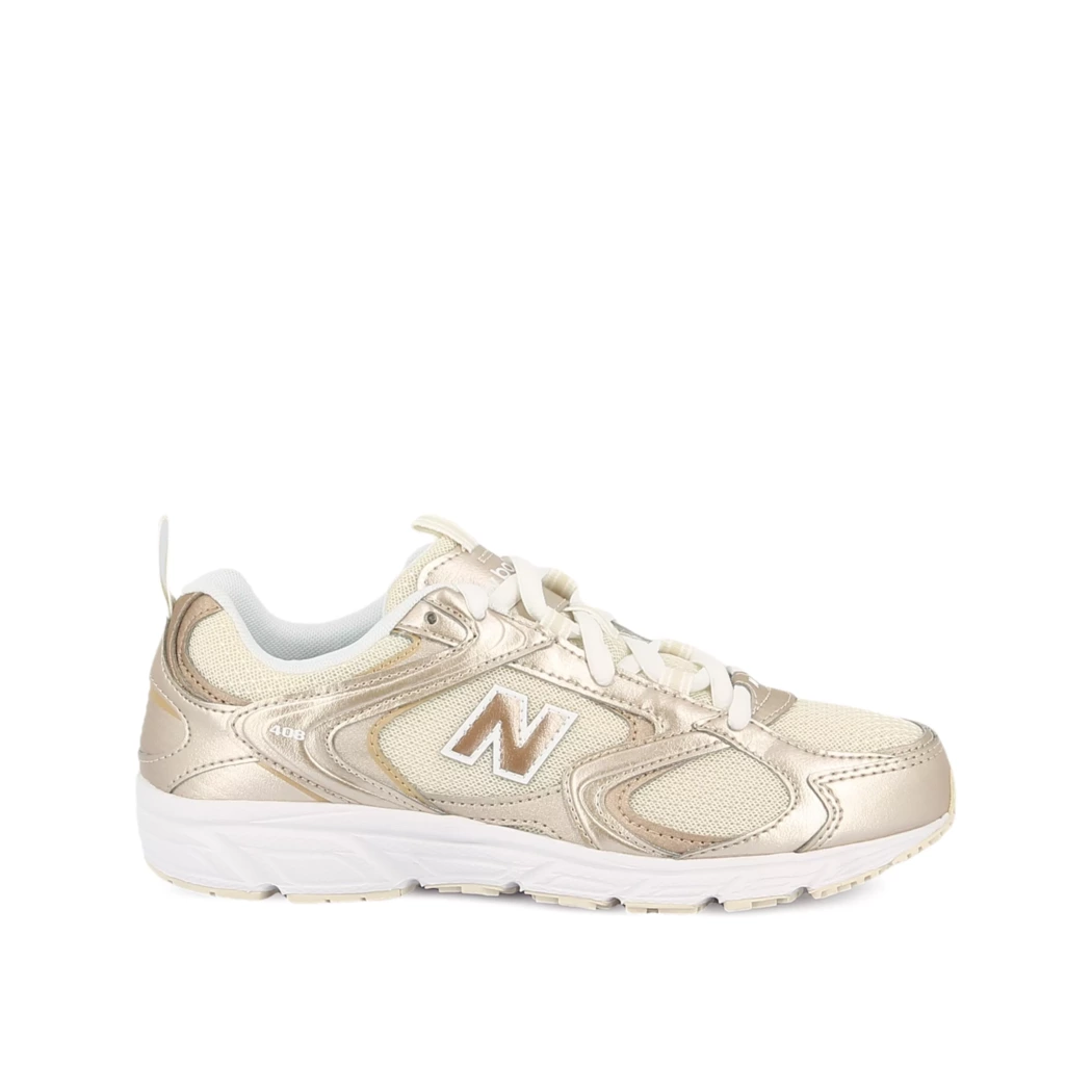 Image (2) de la chaussures New Balance - Baskets Or / Bronze / Platine en Cuir synthétique