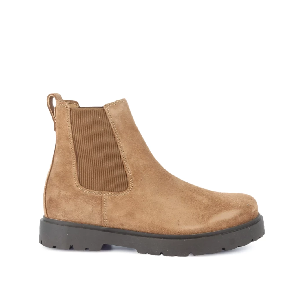 Image (2) de la chaussures Birkenstock - Boots Taupe en Cuir nubuck